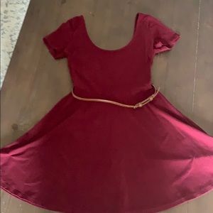 forever 21 dress with belt size M